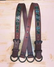 Load image into Gallery viewer, Firefighter Leather Suspenders