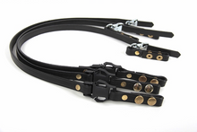 Load image into Gallery viewer, Handcrafted Leather Firefighter Chin Straps