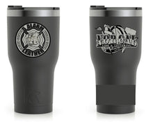Load image into Gallery viewer, 5 Alarm Leather Tumbler
