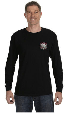5 Alarm Leather Long Sleeve T-Shirt